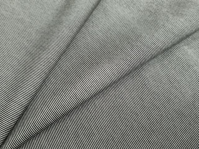 平和屋着物●江戸小紋 万筋 黒色×白色 正絹 逸品 未使用 DABG2201ud