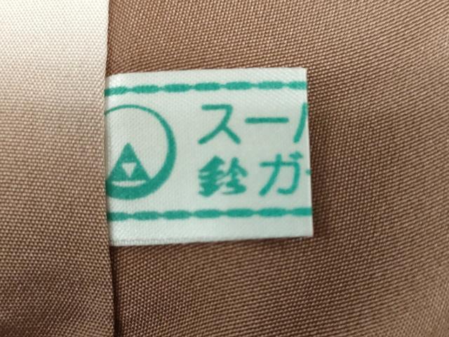 平和屋着物●上質な紬 灰茶色 鈴乃屋扱い 正絹 逸品 DABG2284ud