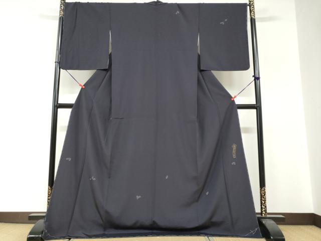 平和屋着物●世界的人形師 辻村寿三郎 ジュサブロー 訪問着 舞桜文 金彩 正絹 逸品 未使用 DABG2292ud
