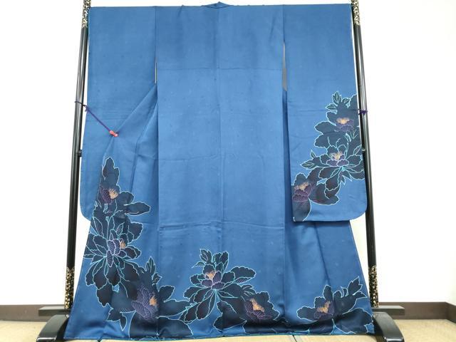 平和屋着物●豪華振袖 舞花文 正絹 逸品 未使用 DABG2497ud