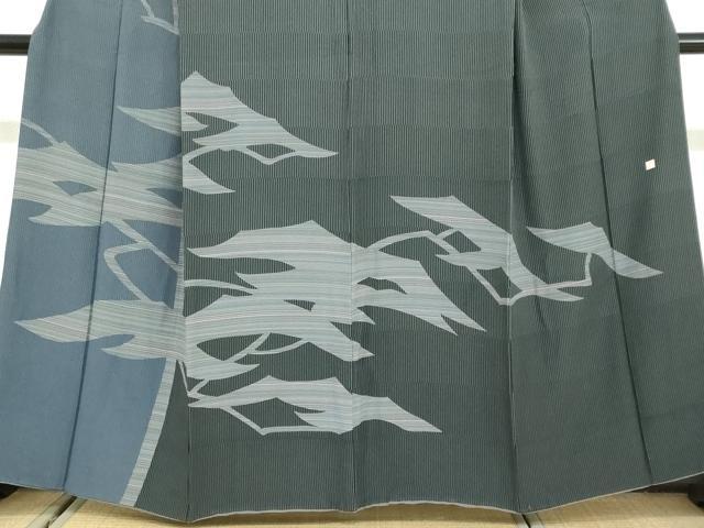平和屋着物●伝統工芸士 田島輝久 訪問着 抽象文様 伊勢丹扱い 正絹 逸品 DABG2502ud