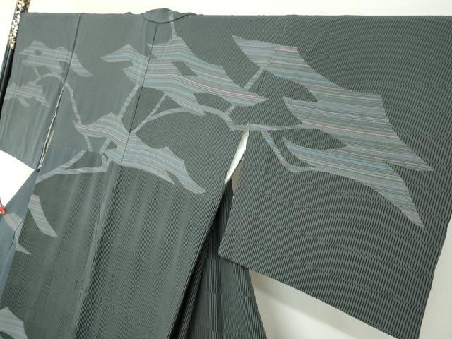 平和屋着物●伝統工芸士 田島輝久 訪問着 抽象文様 伊勢丹扱い 正絹 逸品 DABG2502ud