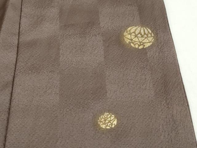 平和屋着物●訪問着 手毬文 金彩 まるやま扱い 正絹 逸品 未使用 DABG2505ud