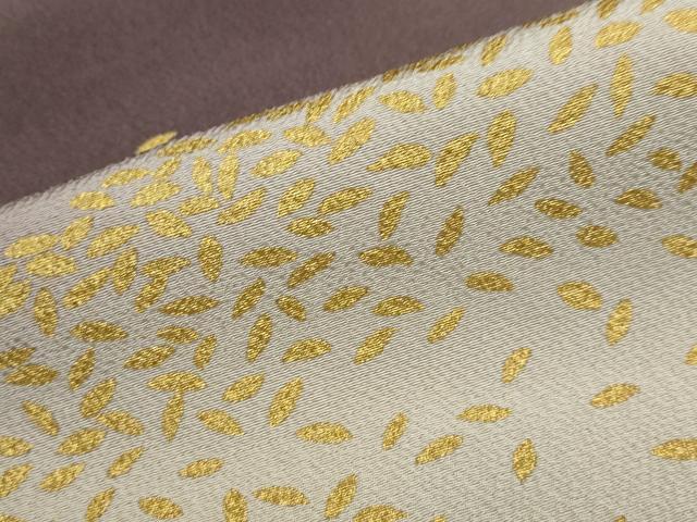 平和屋着物●訪問着 舞葉文 暈し染め 金彩 ますいわ屋扱い 正絹 逸品 未使用 DABG2591ud