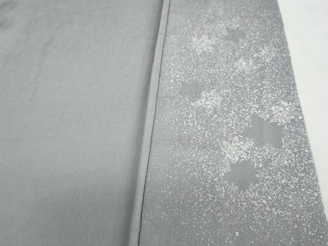 平和屋着物●訪問着 作家物 舞葉文 暈し染め 正絹 逸品 DABG2620ud