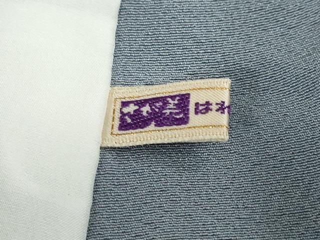 平和屋着物▽訪問着 単衣 樹林文 暈し染め さが美扱い 正絹 逸品 未使用 DABG2680ud