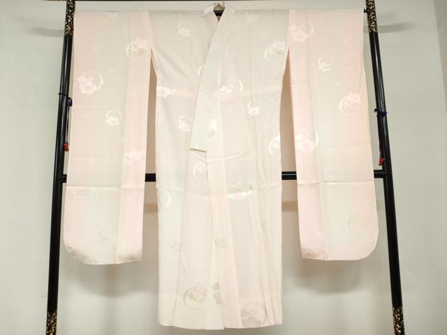 平和屋着物●豪華振袖・長襦袢(無双仕立て)セット 駒刺繍 舞花文 金彩 正絹 逸品 DABG2743ud