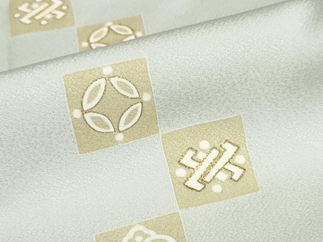 平和屋着物●訪問着 刺繍 吉祥文 金彩 正絹 逸品 DABG2746ud