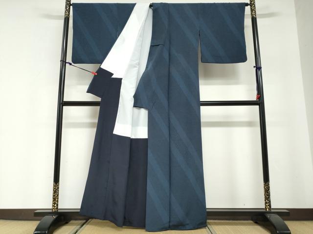 平和屋着物●江戸小紋 吉祥文 正絹 逸品 DABG2812ud