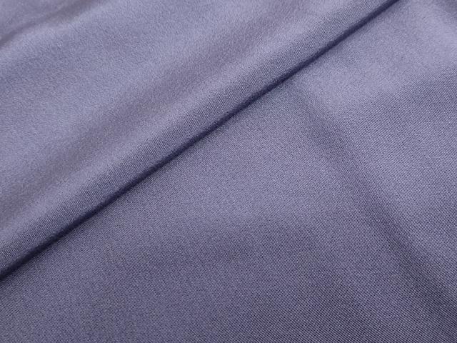 平和屋着物●中嶋まさひろ 蝋彩染作家 色無地 古代紫色 正絹 逸品 DABG2900ud