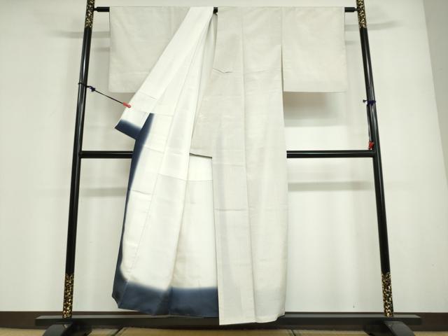 平和屋着物●本塩沢 蚊絣 正絹 逸品 DABG2921ud