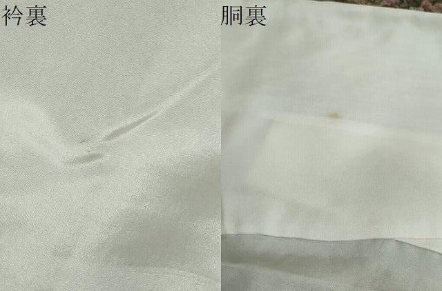 平和屋着物●上質な小紋 洋花文 正絹 逸品 DABG2926ud