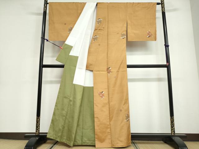 平和屋着物●上質な紬 童子遊び 正絹 逸品 未使用 DABG2929ud
