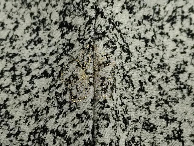平和屋着物●英王室献上友禅作家 木下勝功 訪問着 藤花房 たたき染め 金彩 正絹 逸品 DABG2980ud