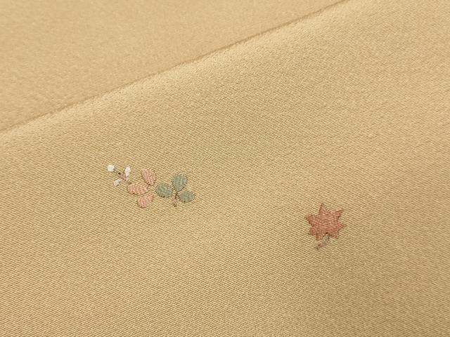 平和屋着物▼訪問着 総刺繍 器物舞葉文 正絹 逸品 DABG3585du