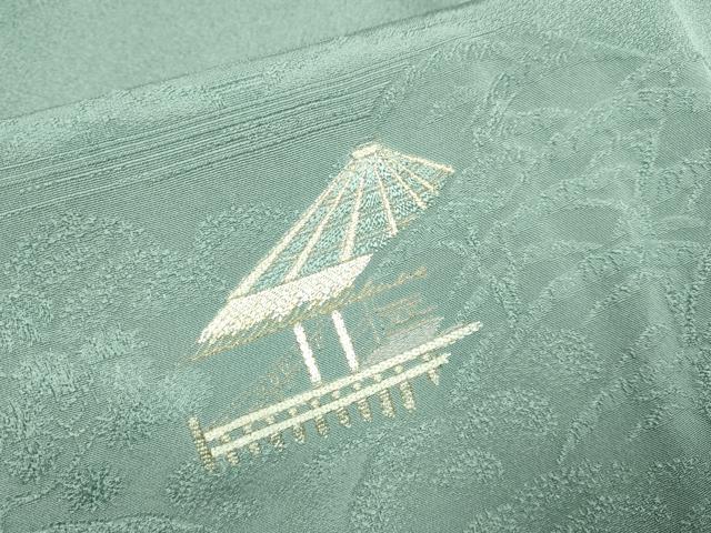 平和屋着物▼豪華色留袖 刺繍 寿光織 平安の風 金糸 正絹 逸品 DABG3622du