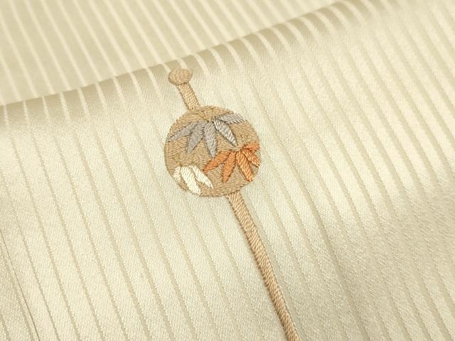 平和屋着物▼訪問着 総刺繍 簪 金糸正絹 逸品 DABG3701du