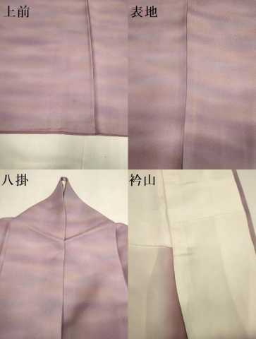 平和屋着物▼虹色創家 本郷大田子 小紋 霞文 暈し染め 正絹 逸品 DABG3776du