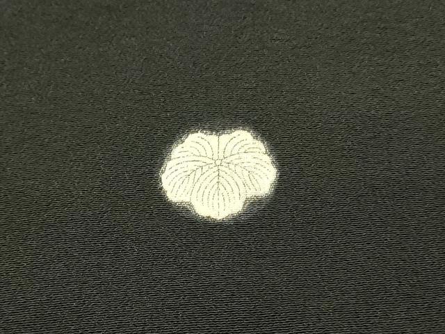 平和屋着物■豪華黒留袖 駒刺繍 舞梅文 金銀糸 正絹 逸品 DABG4227qp