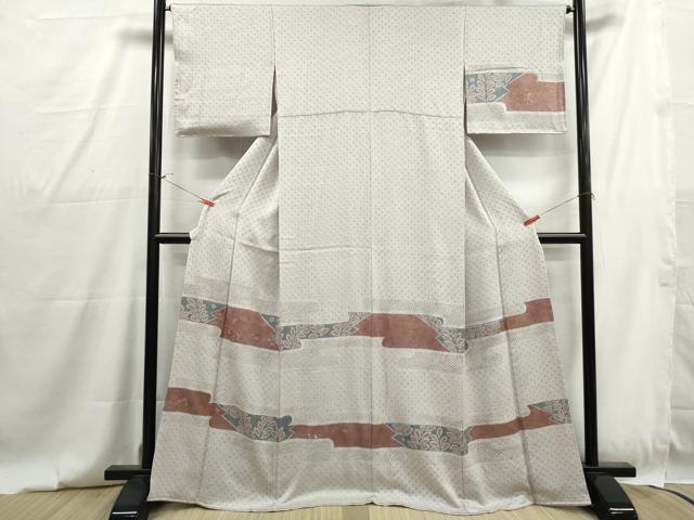 平和屋着物■訪問着 刺繍 絞り エ霞文 金彩 正絹 逸品 DABG4818qa