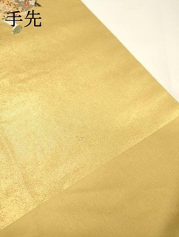 平和屋本店●六通柄袋帯 唐織 童子遊び 金泥箔 正絹 逸品 DABG5054fe
