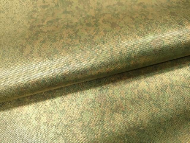 平和屋本店●六通柄袋帯 霞文 本金箔 金泥箔 正絹 逸品 DABG5061fe