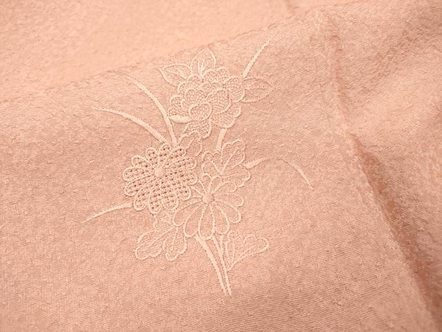 平和屋着物▼中国三大刺繍 スワトウ刺繍 汕頭刺繍 総刺繍 無地絵羽訪問着 鏡裏花文 虹色 正絹 逸品 DABG5336fe