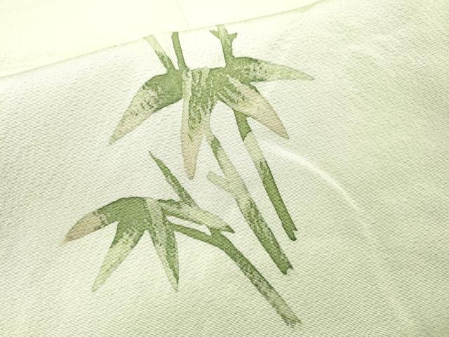 平和屋着物#羽織 ろうけつ染 笹竹文 正絹 逸品 DABG5504fe