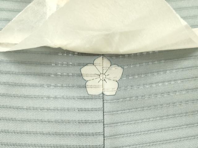 平和屋着物▽松尾光琳 色留袖 単衣 無双 絽袷 絽×絽 萩図 光琳本金箔 反端・保証書付き 正絹 逸品 未使用 DABG5720fe
