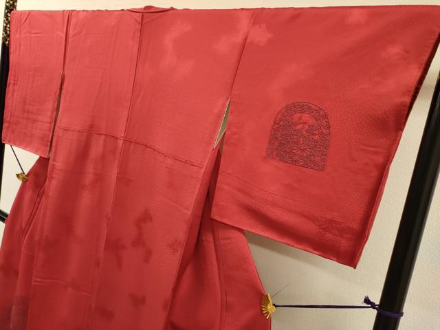 平和屋着物▼中国三大刺繍 相良刺繍 総刺繍 訪問着 草花 正絹 逸品 未使用 DABG5883fe