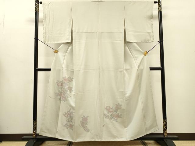 平和屋着物▼中国三大刺繍 スワトウ刺繍 汕頭刺繍 相良刺繍 総刺繍 訪問着 短冊吉祥花文 正絹 逸品 DABG5914fe