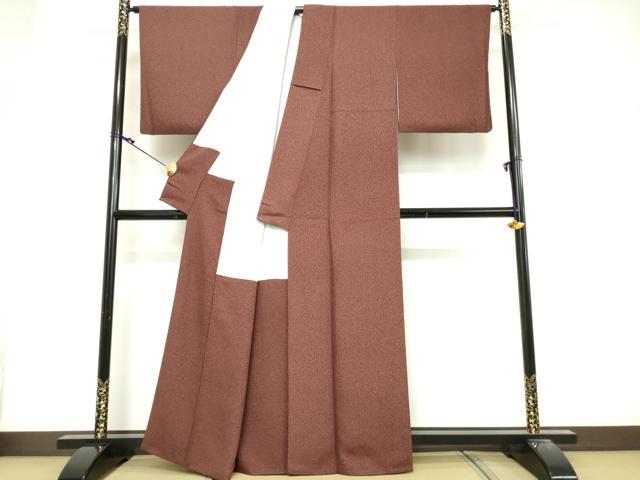 平和屋着物■伝統工芸士 山本富男 小紋 尼子天目染 霞文 健勝苑扱い 反端付き 正絹 逸品 DABG6176xg