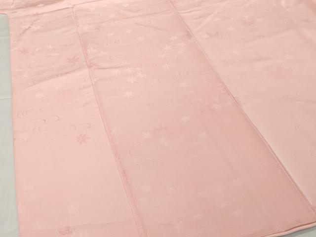 平和屋着物■上質な色無地 流水楓文 虹色 正絹 逸品 DABG6189xg