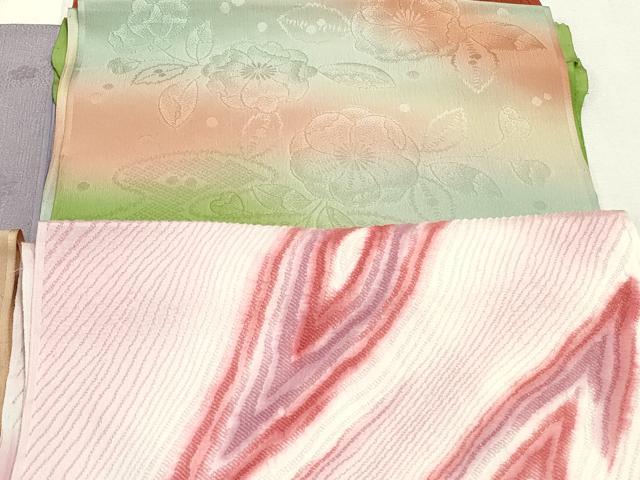 平和屋着物★和装小物 帯揚げ10枚セット 本金縫取意匠 正絹 逸品 DABG6326xg
