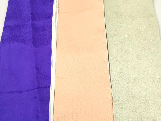 平和屋着物▼和装小物 重ね衿・伊達衿まとめて20点 絞り 紗綾形 小花 菊地紋 桧垣 金糸 未使用品あり 逸品 DABG6403xg