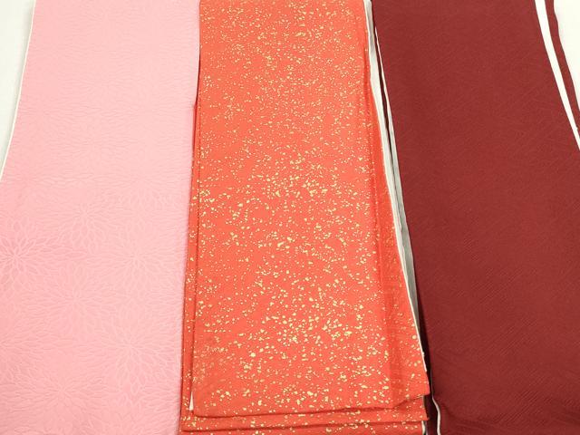 平和屋着物▼和装小物 重ね衿・伊達衿まとめて20点 紗綾形 舞桜 菊 箔散らし 金糸 金彩 未使用品あり 逸品 DABG6519xg