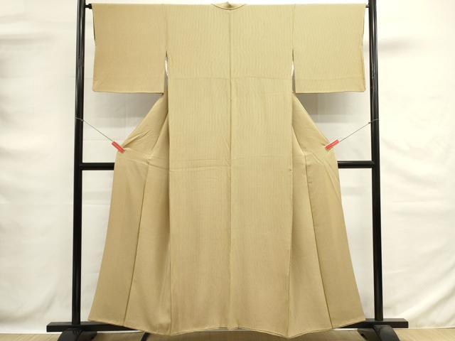 平和屋着物■江戸小紋 小紋師 宍戸陵 間道 正絹 逸品 DABG6648cd