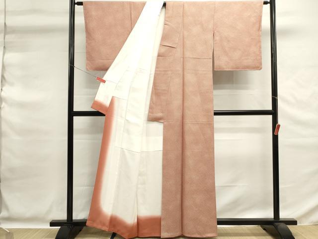 平和屋着物■江戸小紋 小花文 正絹 逸品 DABG6710cd