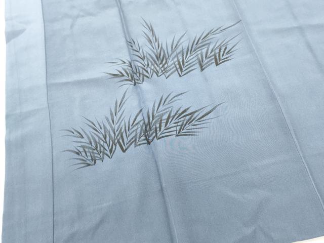 平和屋着物■男性 長襦袢 袷 手描き 風景文 正絹 逸品 DABG6817cd