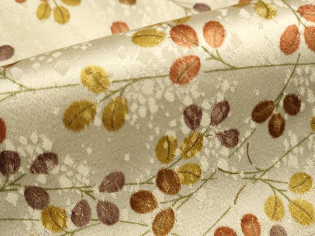 平和屋着物■上質な小紋 草葉文 金彩 正絹 逸品 DABG6848cd