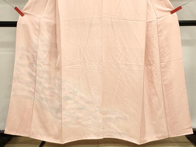 平和屋着物■色留訪問着 荒波文 暈し染め 正絹 逸品 DABG6858cd