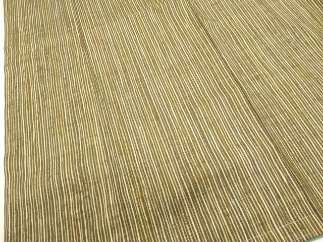 平和屋着物■上質な紬 間道 正絹 逸品 DABG6864cd