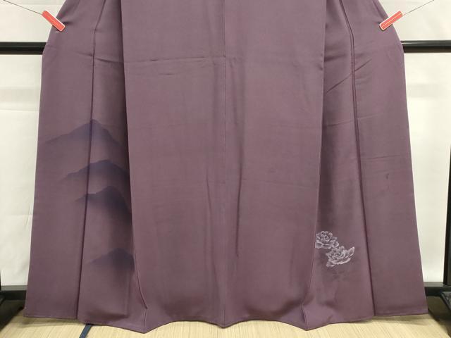 平和屋着物■豪華色留袖 作家物 重ね山文 牡丹 暈し染め 正絹 逸品 DABG6884cd