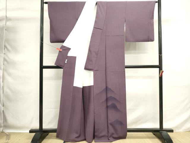 平和屋着物■豪華色留袖 作家物 重ね山文 牡丹 暈し染め 正絹 逸品 DABG6884cd