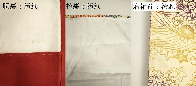 平和屋着物■上質な小紋 型染め 舞花文 正絹 逸品 DABG6937cd