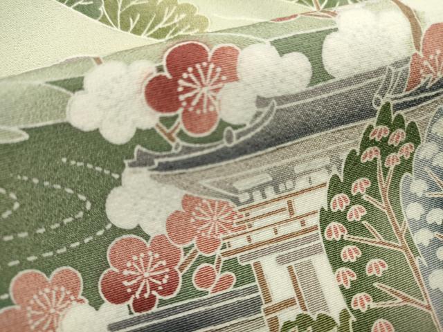 平和屋着物■豪華色留袖 友禅 遠山風景文 暈し染め 正絹 逸品 DABG6952cd