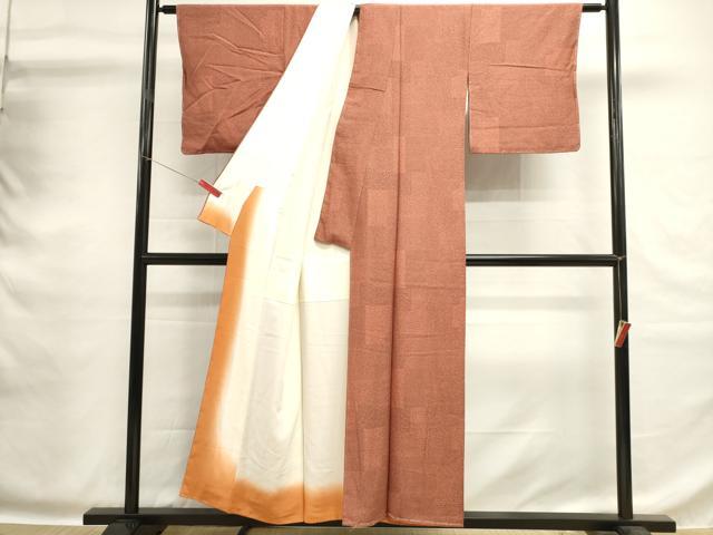 平和屋着物■江戸小紋 寄せ小紋柄 正絹 逸品 未使用 DABG6955cd
