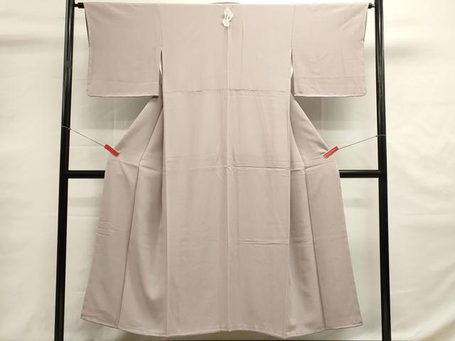 平和屋着物■上質な色無地 鴇鼠色 正絹 逸品 未使用 DABG6965cd