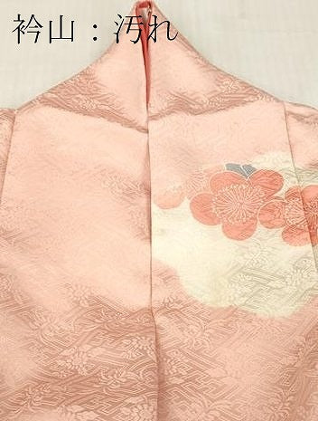平和屋着物■訪問着 枝梅文 正絹 逸品 DABG7054zy