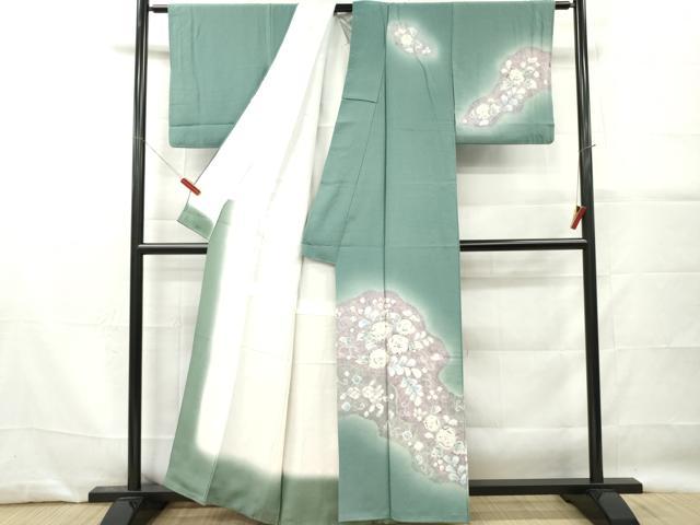 平和屋着物■訪問着 辻が花 暈し染め 正絹 逸品 DABG7110zy